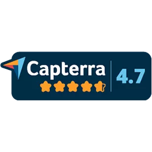 Capterra 4.7 Rating